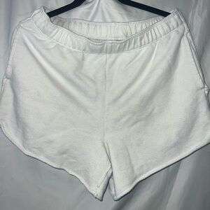 Aerie Women's White Athletic Shorts